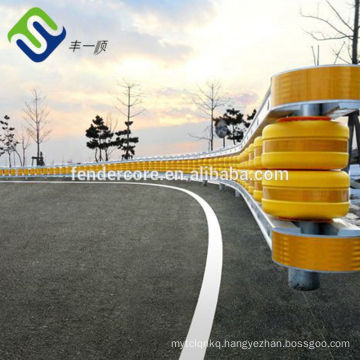 Alibaba golden supplier safety roller barrier / Crash cushion design